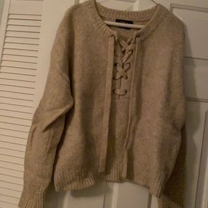 Tan sweater